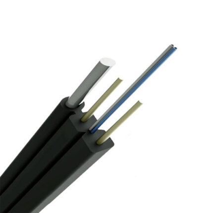 Fibra Optica Drop, SM, 1Fibra, G657.A2, Carreta Por 1Km/Reel C/Mensajero, Khomax