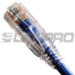 Patch Cord Cat6 Ultradelgado Sin Blindar 26AWG Multifilar Chaqueta CM Azul - Imagen 2