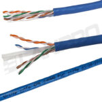 Cable Utp Cat6 Interior Sin Blindar 305M 24Awg Bc Chaqueta Cm Color Azul Ul Csa Ft1 Testeado - Imagen 2