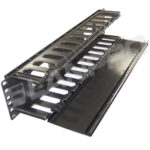 Organizador De Cables Plastico Horizontal Ancho 19" Y 2U De Altura - Imagen 2