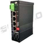 SWITCH INDUSTRIAL 4 PUERTOS 4X10/100/1000 MBPS POE++ 200W 2SSFP (NO INCLUYE FUENTE DE PODER)